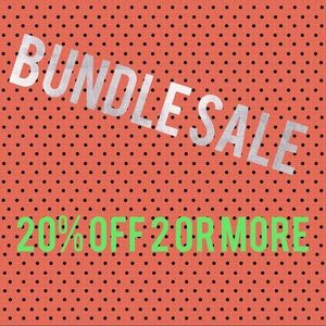 Bundle sale!! I love a good Sale!!